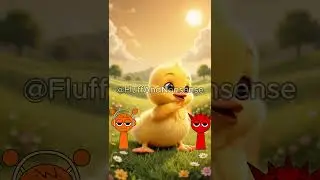 Little #baby #duck playing with #sprunki #sprunkianimation