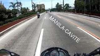 Manila to Cavite Motorcycle Route - Holiday Run