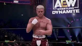 AEW2.0 2K25 Universe: Коди Роудс против Эдди Кингстона
