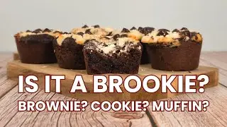 Cottage Cheese Brookie Muffins?! The Most Unexpected Cottage Cheese Dessert