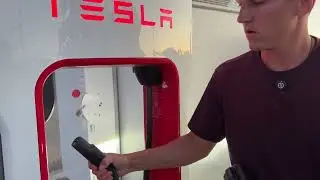 Charging Rivian for the first time at a Tesla Super Charger (Adapter Review)