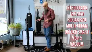 Представляем новую умную швабру и пылесос Riccar R70 Multi-Clean Deluxe