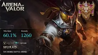 AOV INDIA server best Murad pro 1 Vs 9 game play 47 percent damage 17 kills傳說對決 | RoV | Li&ecirc;n Qu&acirc;n