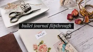 bullet journal flipthrough (no talking) &middot; august&mdash;december 2019