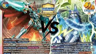 FINAL GALLANTMON X vs FENRILOOGAMON - Digimon Card Game   Oceania Championship Finals 2024 (ESPAÑOL)