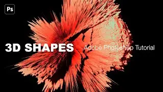 3D ABSTRACT SHAPES - Adobe Photoshop Tutorial