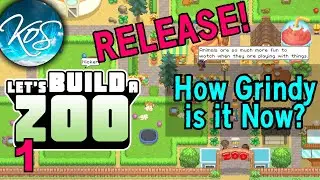 Let's Build a Zoo MADE UNGRINDY ENOUGH TO ENJOY??? - Release, Let's Play, Ep 1
