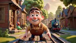 Timmy Train Pulls the Bell | Fun Train Song for Kids | Nursery Rhyme & Early Learning