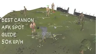 Best cannon training spot & placement on OSRS