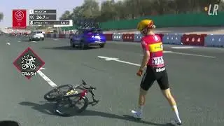 How did She shake off this Crash like it was Nothing | UAE Tour Women 2026 Stage 1