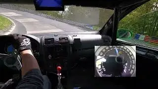 Golf 5 vs. Porsche GT 3 and Fun with i30 Ringtaxi, but at the End my Gear Box broken :(