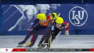 Fan Kexin / Men`s 1500m semifinal #2 - ISU World Cup Short Track Speed Skating Montreal