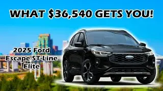 Полное руководство по сборке и цене Ford Escape ST-Line Elite 2025 года