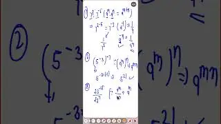 घांताक के नियम /ghaatank ke niyam/(law of exponents)/math/ RPSC 1st grade/2026