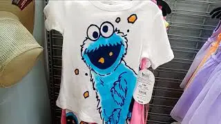 🍪 Cookie Monster Outfit With 🍪 Cookie Monster Airbrushed on the Shirt, For Sale at Walmart on Dewey
