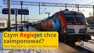 Jak tam RegioJet? | Test RegioJeta na trasie Gdynia - Warszawa