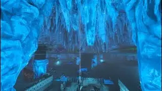 SS Main Base Tour (Center North Ice Cave) Ark Official PvP Small Tribes
