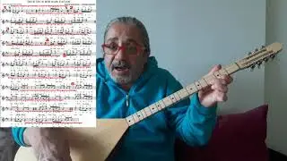 SOLFEJ AŞIK MAHZUNİ ŞERİF İNCE İNCE BİR KAR YAĞAR KISA SAP BAĞLAMA EKLEYEN SURGEON