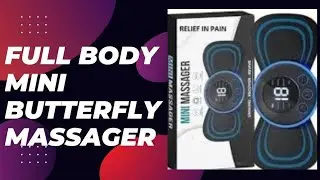 THE FULL BODY MINI BUTTERFLY MASSAGER MAKES YOUR STRESS FULL DAY A RELAX NIGHT