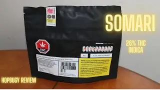 Somari Contraband Indica 26% THC Cannabis Review