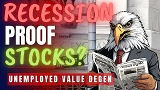 🚨 These Recession Proof Stock Picks Will Outperform | $JXN & $MPW | w/ @UnemployedValueDegen