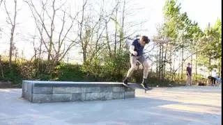 Hard Double Flip Back Tail (Ledge Montage Coming Soon)