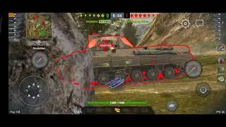 British Heavy Tank FV201 A45 testing 👍 UK World Of Tanks Blitz WOT Blitz wotb 