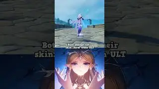 Wuthering Waves and Genshin Impact #wutheringwaves #genshinimpact #skirk #fleurdelys #cartethyia