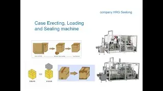 Automatic All-in-One Case Erector Loader Sealer Machine - HRG Seelong 开装封一体机