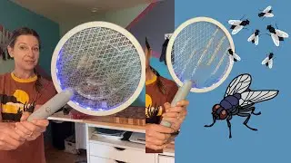 MOSILLER Electric Fly Swatter Racket,  2 in 1 Review