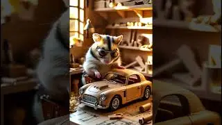 This Hamster is a Better Carpenter Than You 🐹 Cozy AI Animation