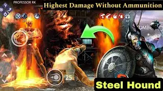 STEEL HOUND SET Raid Test With And Without Ammunition ‼️ Deal 38k Damage/1Round without Ammunition 💀