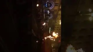 fire stunt show kiev