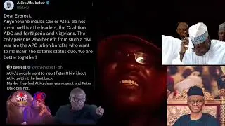 TINUBU LOCKDOWN ALL NORTHERN POWERFUL ELITES AS ATIKU CRIES OUT TO SOUTHEAST 2 END SATANIC FORCES
