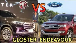 MG Gloster vs Ford Endeavour Price, Features, Dimensions