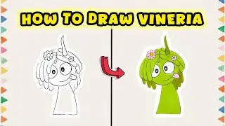 How to Draw Vineria from Incredibox Sprunki &ndash; Game Character Drawing