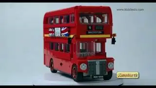 LEGO London Bus 10258 Unboxing | kids | quick look | speek build | brick builder | lego |  kiddiestv