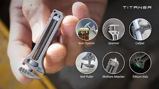 Innovation Personified: TiSpanner, Your Compact Titanium Multitool