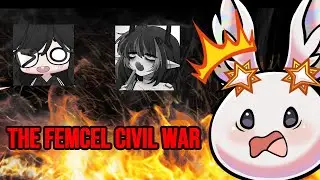 YouTube TERMINATED Risu | Explaining the VTuber Femcel vs Femcel Twitter Fight | News and Reacts!!