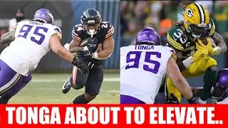 The Minnesota Vikings resign Khyris Tonga..Oh he&rsquo;s about to be a BIG DOG on that front line.HEAVY💯