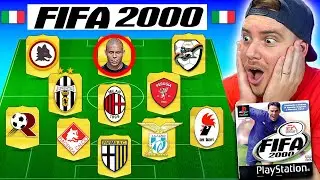 1 GIOCATORE per OGNI SQUADRA di SERIE A ma su FIFA 2000!! (25 ANNI FA) ⚽