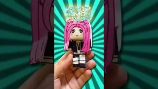 Fiz um Boneco de Papel da Mira de Kpop Demon Hunters! (papercraft)