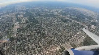 Afternoon Takeoff From Detroit (Delta A320)