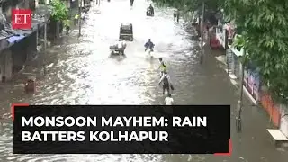 Maharashtra Monsoon mayhem: Rain batters Kolhapur; residential areas flooded