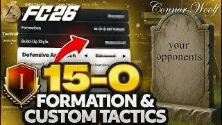 The BEST PRO META 15-0 FC26 4411 Custom Tactics 🔥😍
