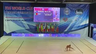 Open Aerobic Gymnastics Cantahede 2022 IW AG1 Portugal SANTOS Maria Rita
