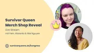 Survivor Queen Live Stream mit Merch Shop Reveal, Jahresreflektion und Gartic Phone spielen