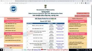 B.Ed. 21-22 : CET Result,  Further Process and Documents required