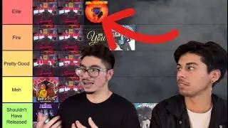 KSI AOTP ALBUM TIERLIST VIDEO WITH @supertaco03