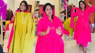 @LA VIE BY SALNA ❤️MAL COTTON THREE PIECE DUPATASET 🥰PARTY WEAR 🫶NEW YEAR GIVEAWAY 💃
